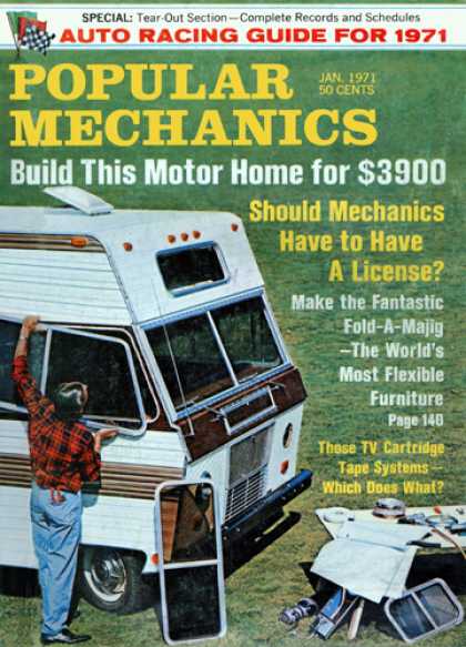 Popular Mechanics - January, 1971