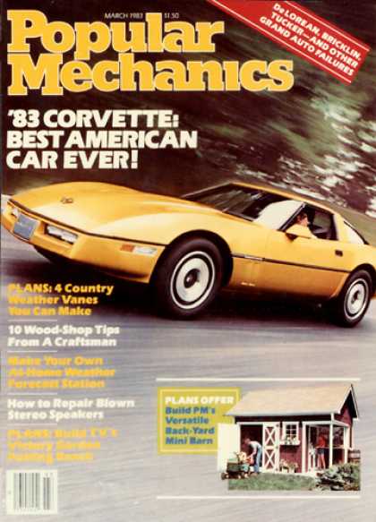 Popular Mechanics - March, 1983