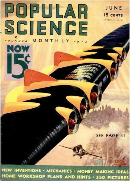 Popular Science - Popular Science - June 1933