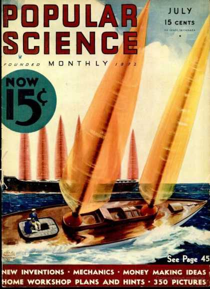 Popular Science - Popular Science - July 1933