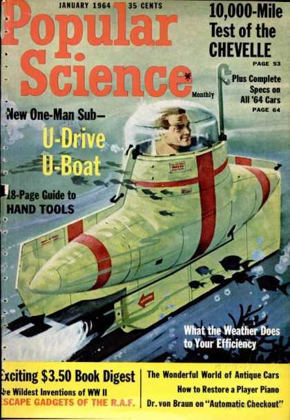 Popular Science - Popular Science - January 1964