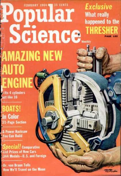 Popular Science - Popular Science - February 1964