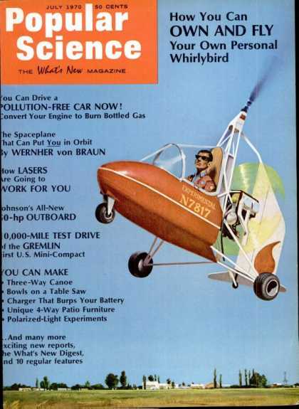 Popular Science - Popular Science - July 1970