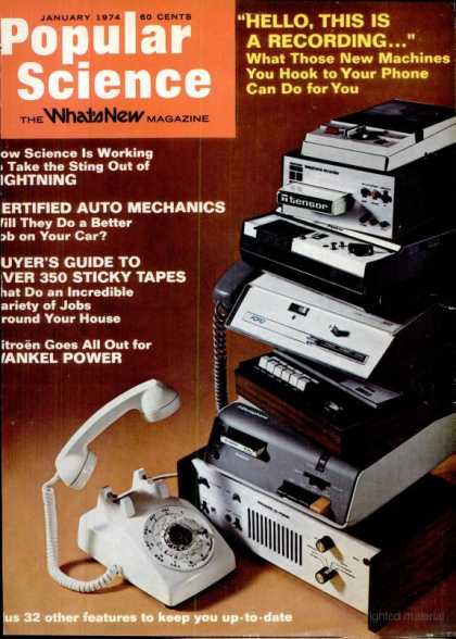 Popular Science - Popular Science - January 1974