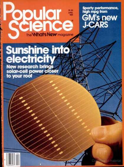 Popular Science - Popular Science - April 1981