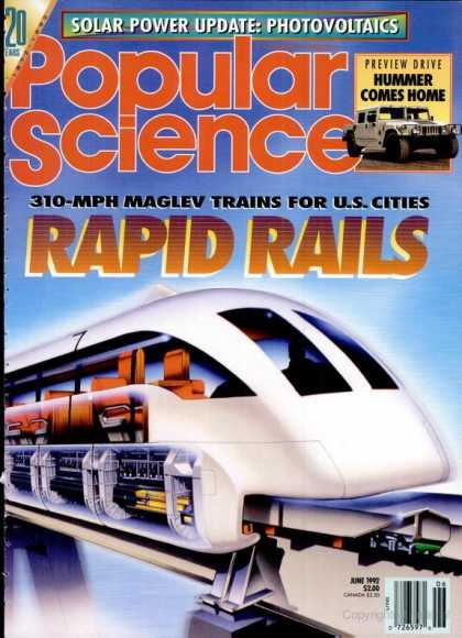 Popular Science - Popular Science - June 1992