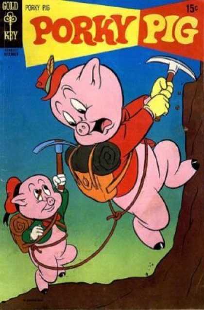 Porky Pig 33 - Pigs - Mountain Climbing - Picks - Backpacks - Rope