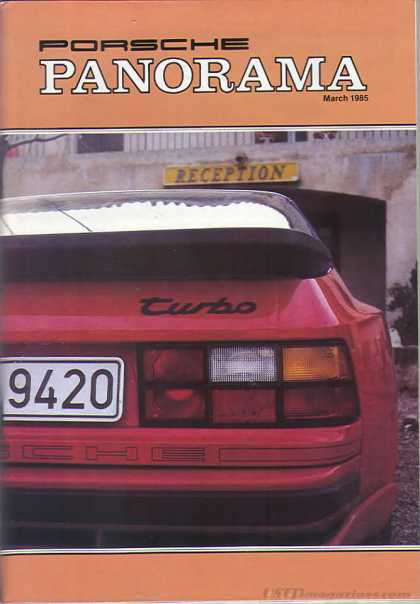 Porsche Panorama - March 1985
