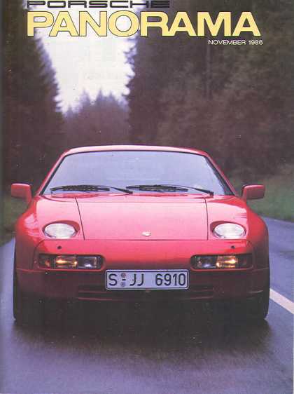 Porsche Panorama - November 1986