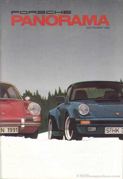 Porsche Panorama - September 1988
