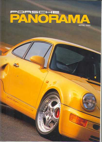 Porsche Panorama - April 1992
