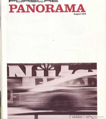 Porsche Panorama - August 1978
