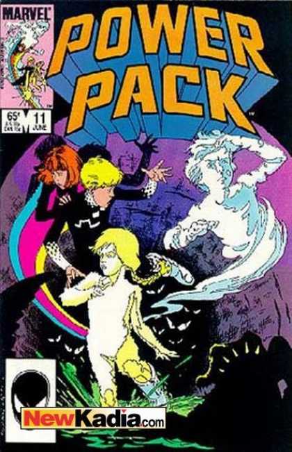 Power Pack 11 - Children - Heroes - Eyes - Marvel - Water - Bob Wiacek