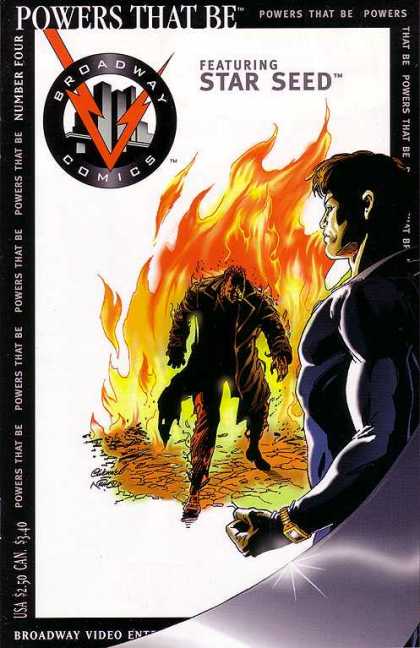 Powers That Be 4 - Star Seed - Broadway Comics - Fire - Red V - Side Profile