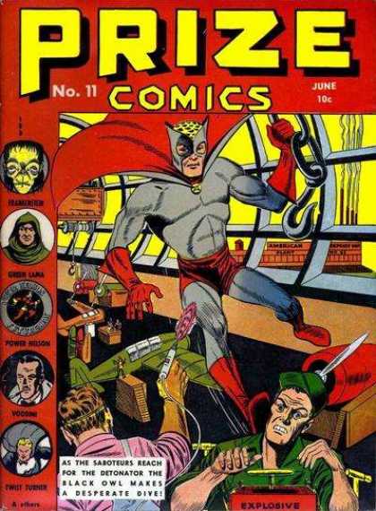 Prize Comics 11 - Superhero - Power - Bad Guys - Mask - Explosive