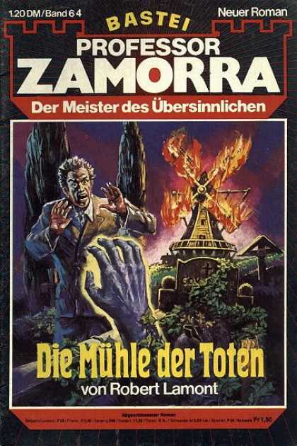 Professor Zamorra - Die Mï¿½hle der Toten - Windmill - Fire - Zombie
