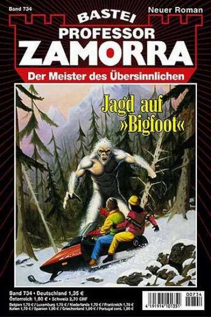 Professor Zamorra - Jagd auf "Bigfoot"