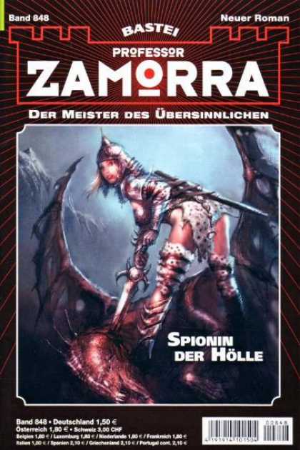 Professor Zamorra - Spionin der Hï¿½lle - Woman - Warrior - Sword