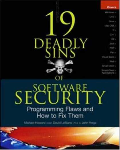 Programming Books - 19 Deadly Sins of Software Security: Programming Flaws and How to Fix Them (Secu