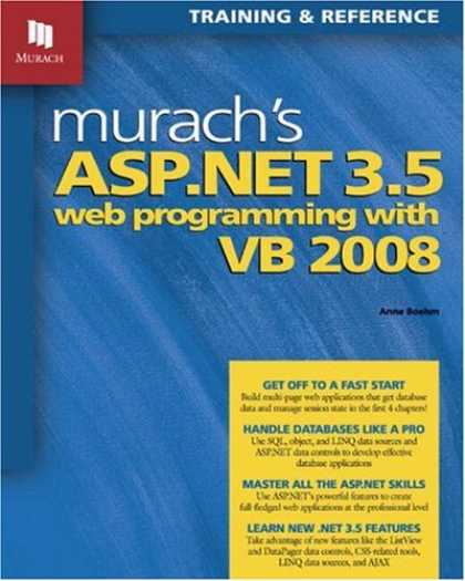Programming Books - Murach's ASP.NET 3.5 Web Programming with VB 2008