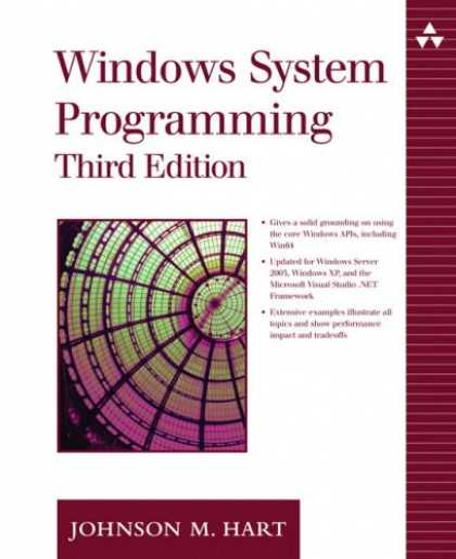 Programming Books - Windows System Programming (3rd Edition) (Addison-Wesley Microsoft Technology Se
