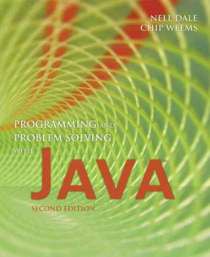 Programming Books - Programming and Problem Solving With Java