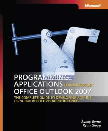 Programming Books - Programming Applications for Microsoft Office Outlook 2007