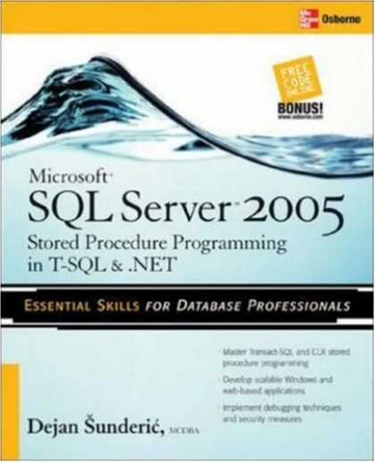 Programming Books - Microsoft SQL Server 2005 Stored Procedure Programming in T-SQL & .NET