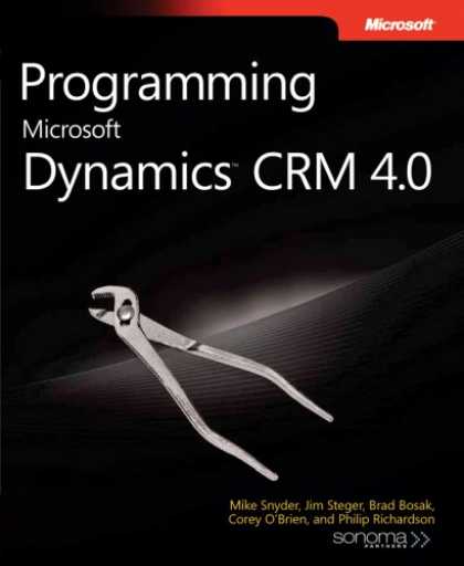 Programming Books - Programming Microsoft Dynamics CRM 4.0 (Pro-Developer)