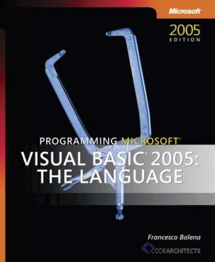 Programming Books - Programming Microsoft Visual Basic 2005: The Language (Pro Developer)