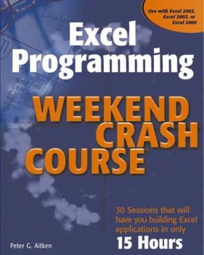 Programming Books - Excel Programming Weekend Crash Course