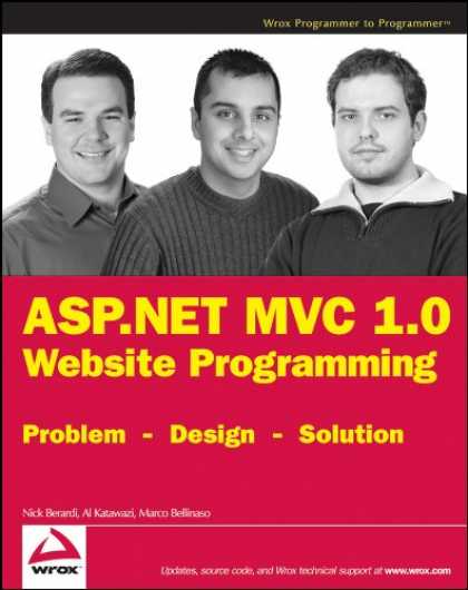 Programming Books - ASP.NET MVC 1.0 Website Programming: Problem - Design - Solution