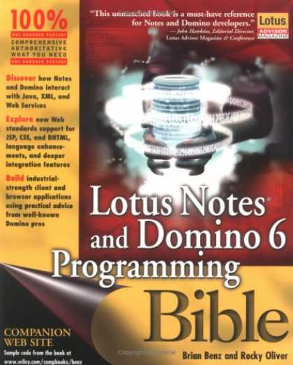 Programming Books - Lotus Notes and Domino 6 Programming Bible