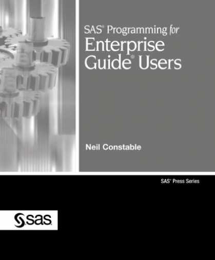 Programming Books - SAS Programming for Enterprise Guide Users (Sas Press)