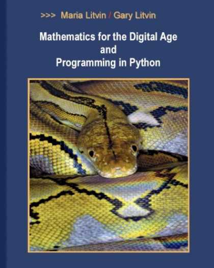 Programming Books - Mathematics for the Digital Age and Programming in Python