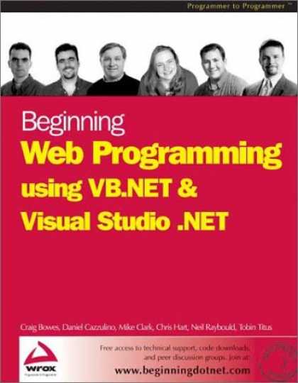 Programming Books - Beginning Web Programming using VB.NET and Visual Studio .NET