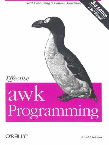 Programming Books - Effective awk Programming (3rd Edition)