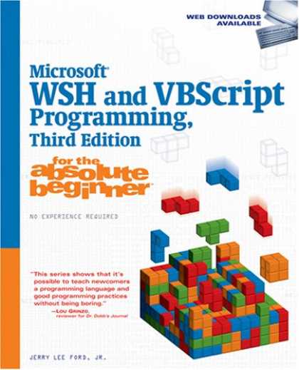 Programming Books - Microsoft WSH and VBScript Programming for the Absolute Beginner