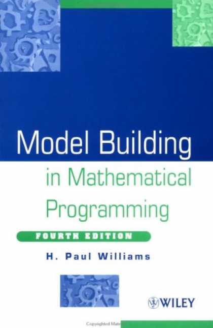 Programming Books - Model Building in Mathematical Programming, 4th Edition