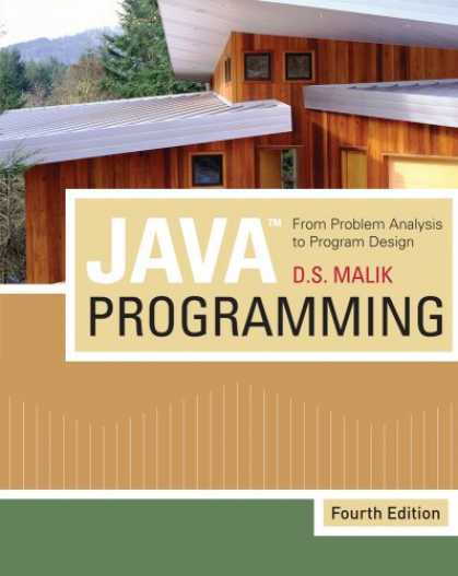 Programming Books - Javaâ„¢ Programming: From Problem Analysis to Program Design