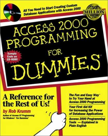 Programming Books - Access 2000 Programming for Dummies