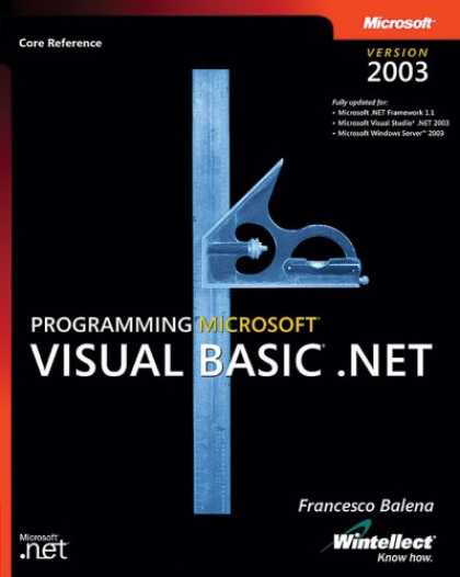 Programming Books - Programming MicrosoftÂ® Visual BasicÂ® .NET Version 2003 (Pro Developer)