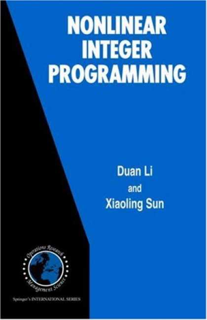 Programming Books - Nonlinear Integer Programming (International Series in Operations Research & Man