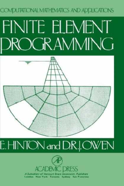Programming Books - Finite Element Programming (Computational Mathematics & Application Series) (Com