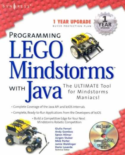 Programming Books - Programming Lego Mindstorms with Java (With CD-ROM)
