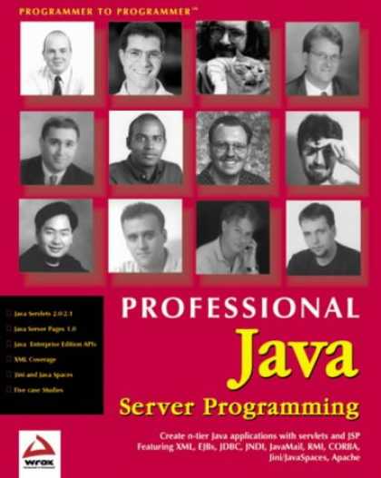 Programming Books - Professional Java Server Programming: with Servlets, JavaServer Pages (JSP), XML