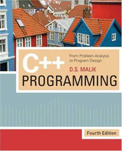 Programming Books - C++ Programming: From Problem Analysis to Program Design