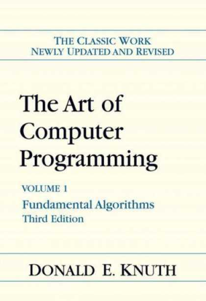 Programming Books - Art of Computer Programming, Volume 1: Fundamental Algorithms (3rd Edition) (Art
