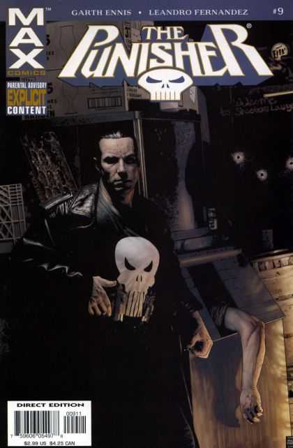 Punisher (2004) 9 - One Skeleton - One Box - One Hand - Jocket - One Man - Tim Bradstreet