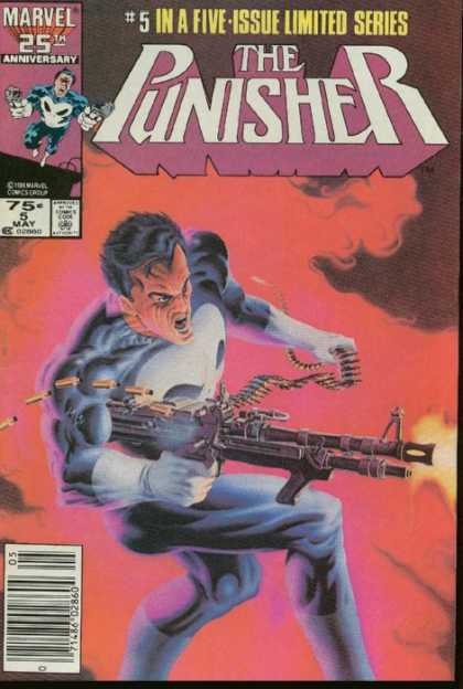 Punisher Mini Series 5 - Gun - Shooting - Enemy - Anger - Machine Gun